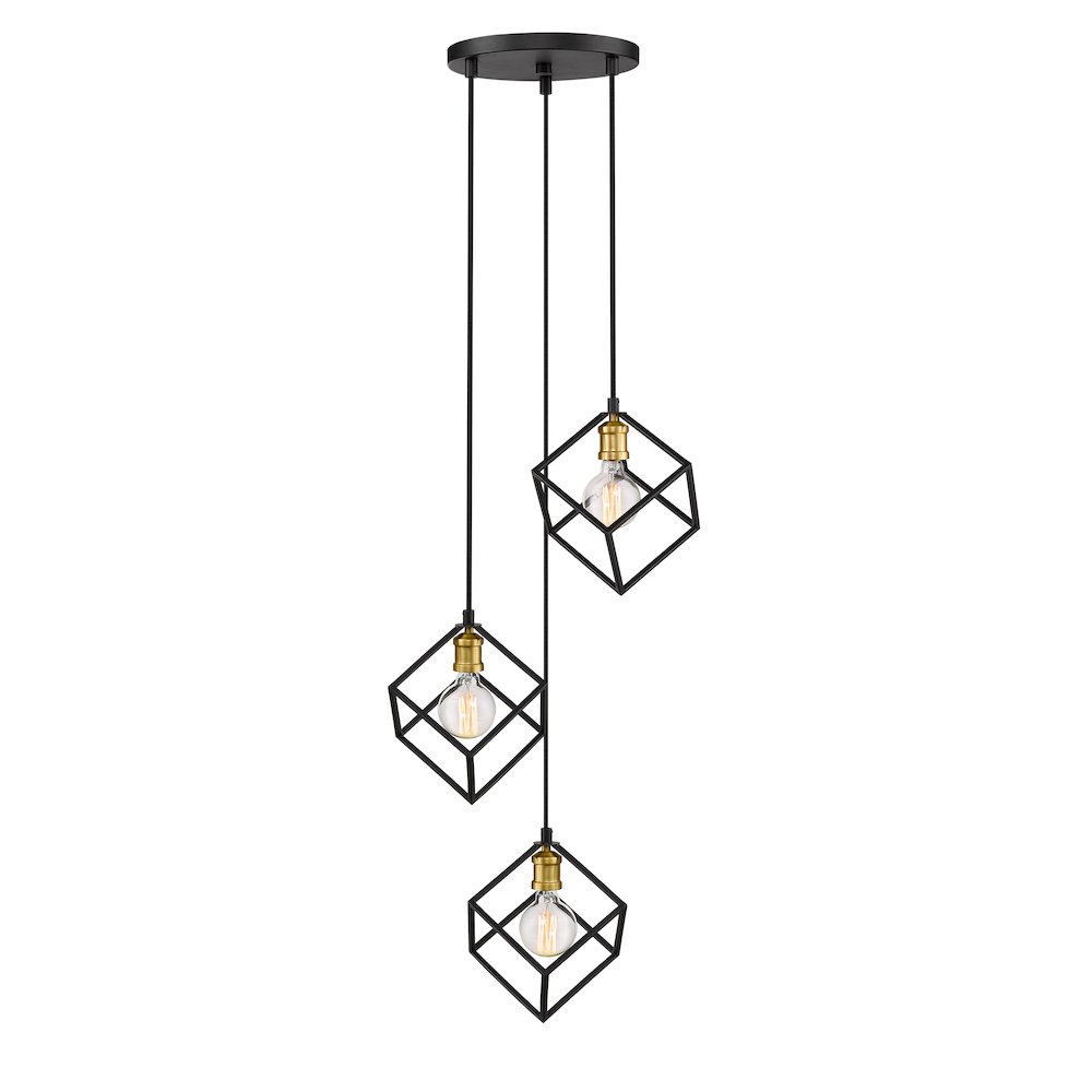 Z-Lite 3 Light Chandelier. Picture 2