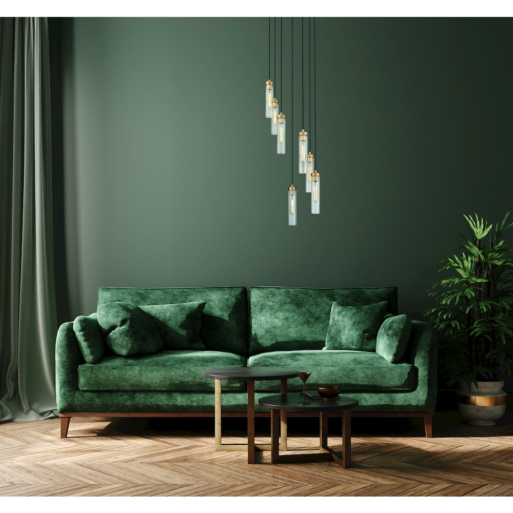 Z-Lite 7 Light Chandelier. Picture 7