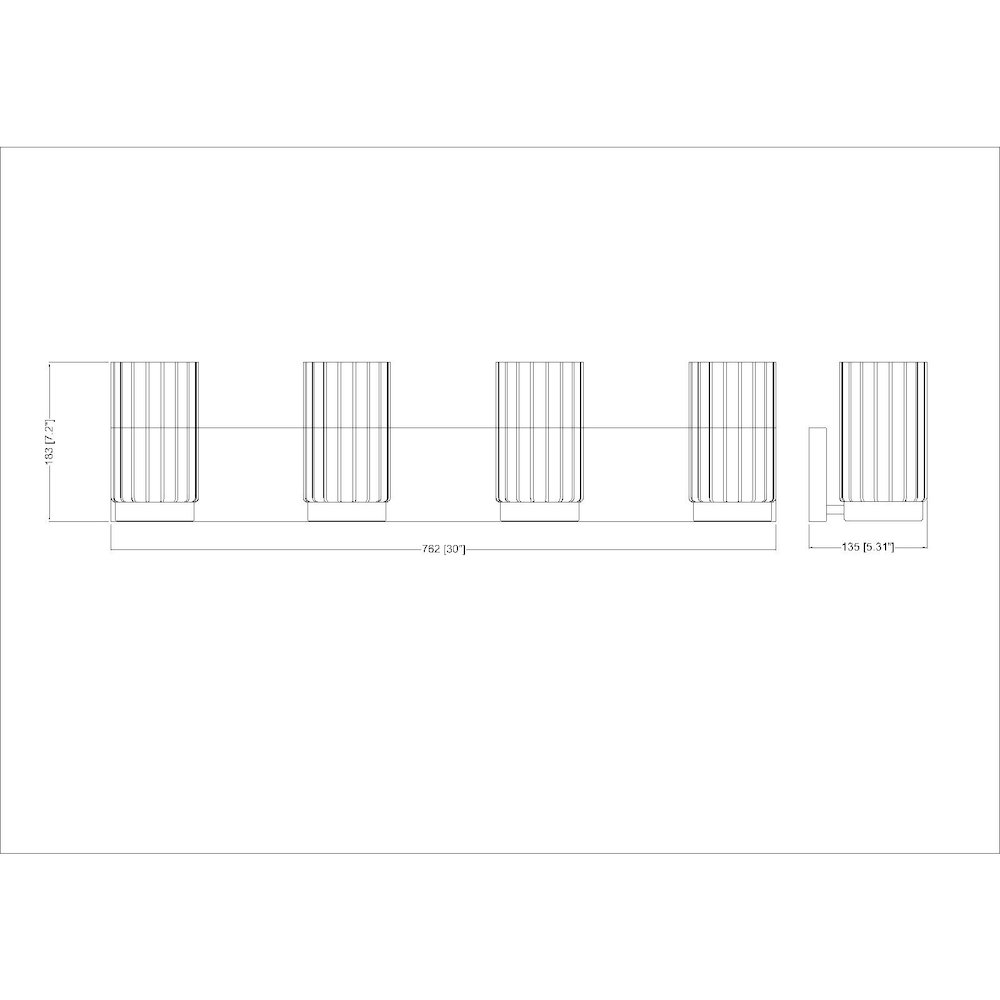 2 Light Linear Chandelier. Picture 6