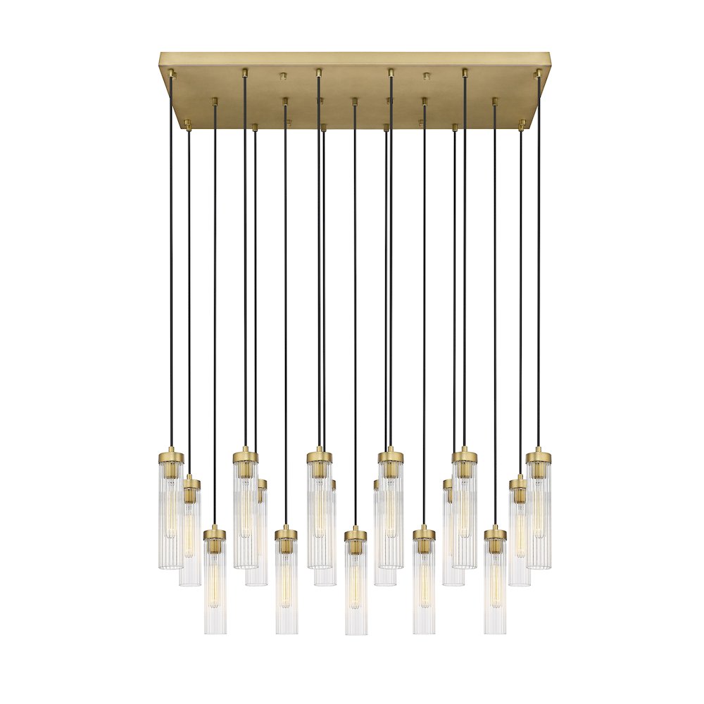 Z-Lite 17 Light Linear Chandelier. Picture 1