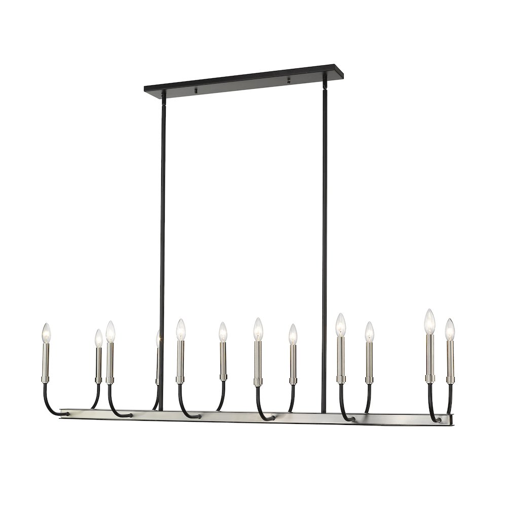 Z-Lite 12 Light Linear Chandelier. Picture 3