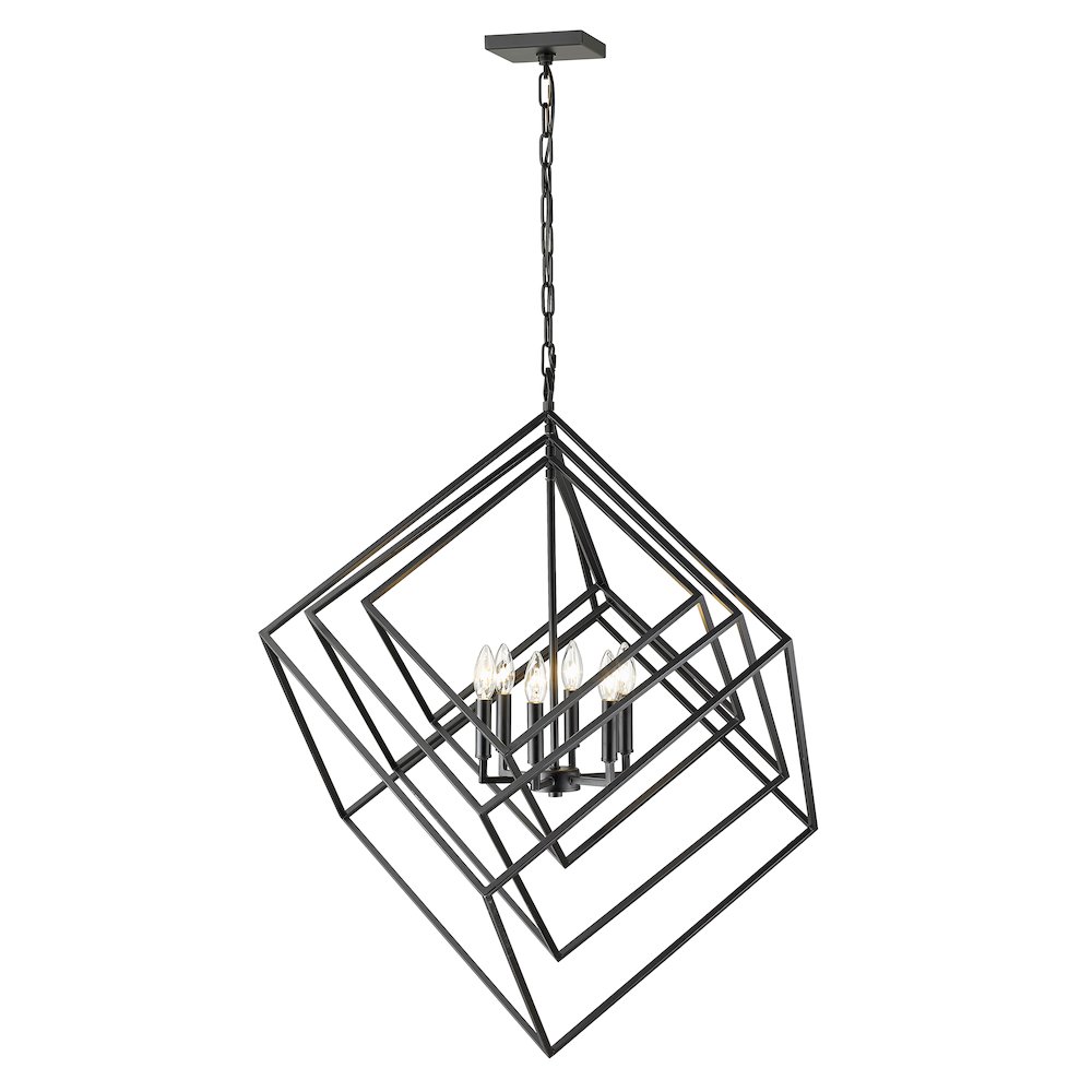 Z-Lite 6 Light Chandelier. Picture 1