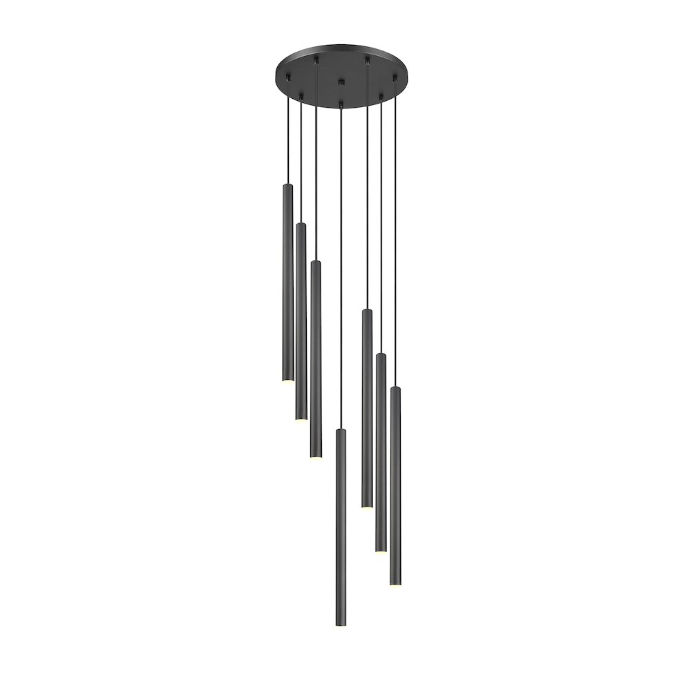 Z-Lite 7 Light Chandelier. Picture 2