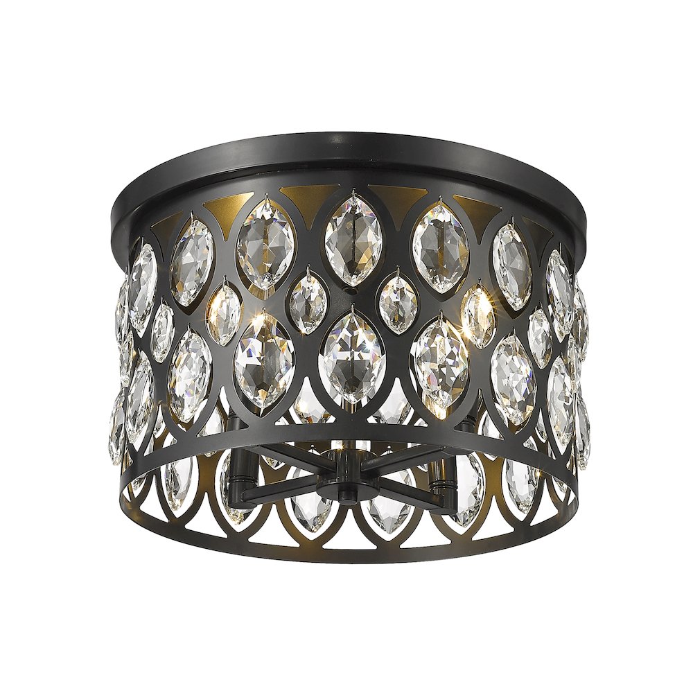 Z-Lite 4 Light Flush Mount. Picture 3