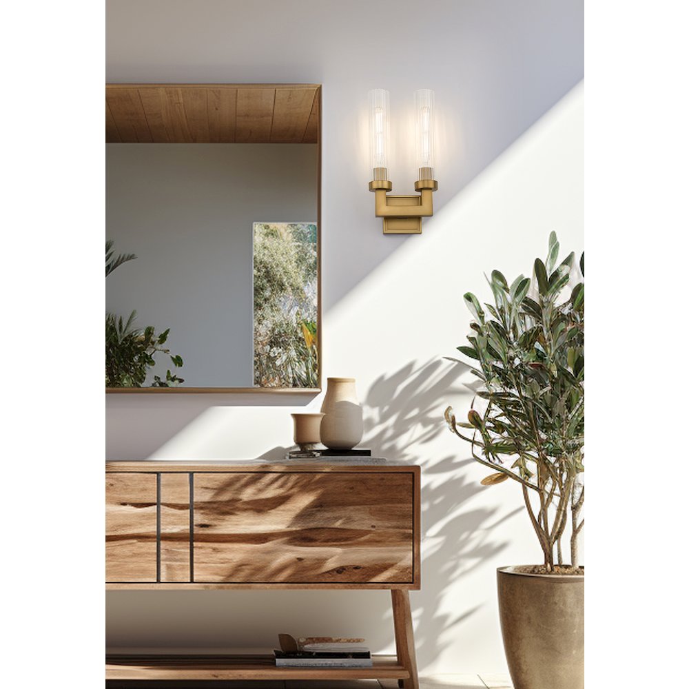 Z-Lite 2 Light Wall Sconce. Picture 7