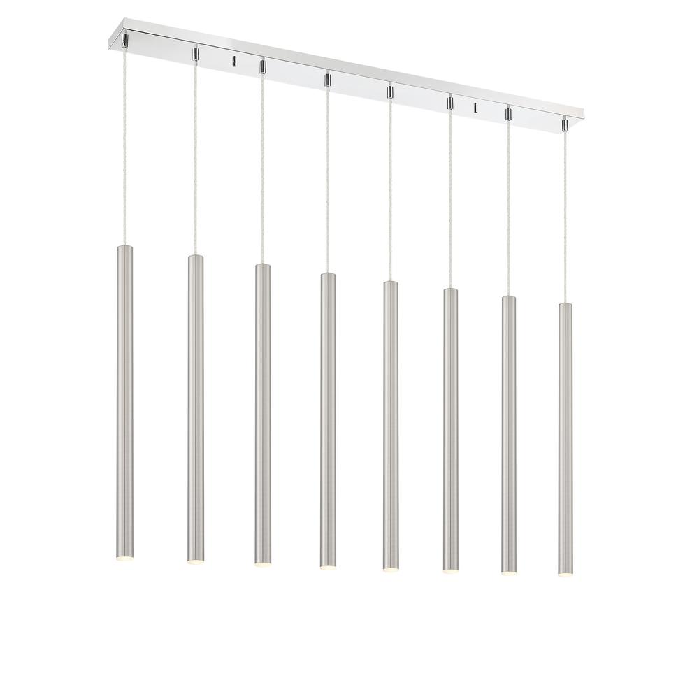 8 Light Linear Chandelier. Picture 2