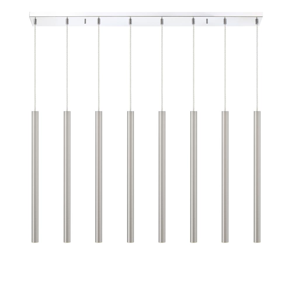 8 Light Linear Chandelier. Picture 4