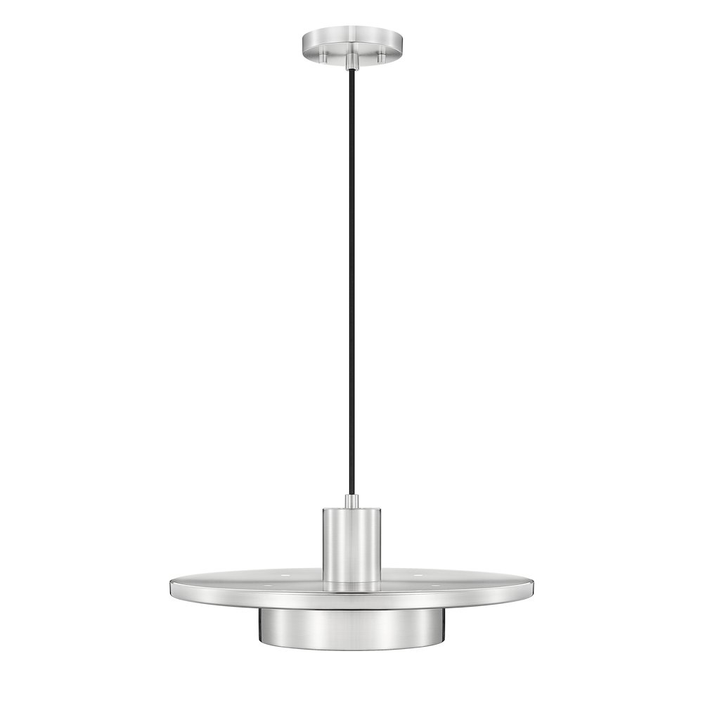 Z-Lite 1 Light Pendant, Brushed Nickel. Picture 2