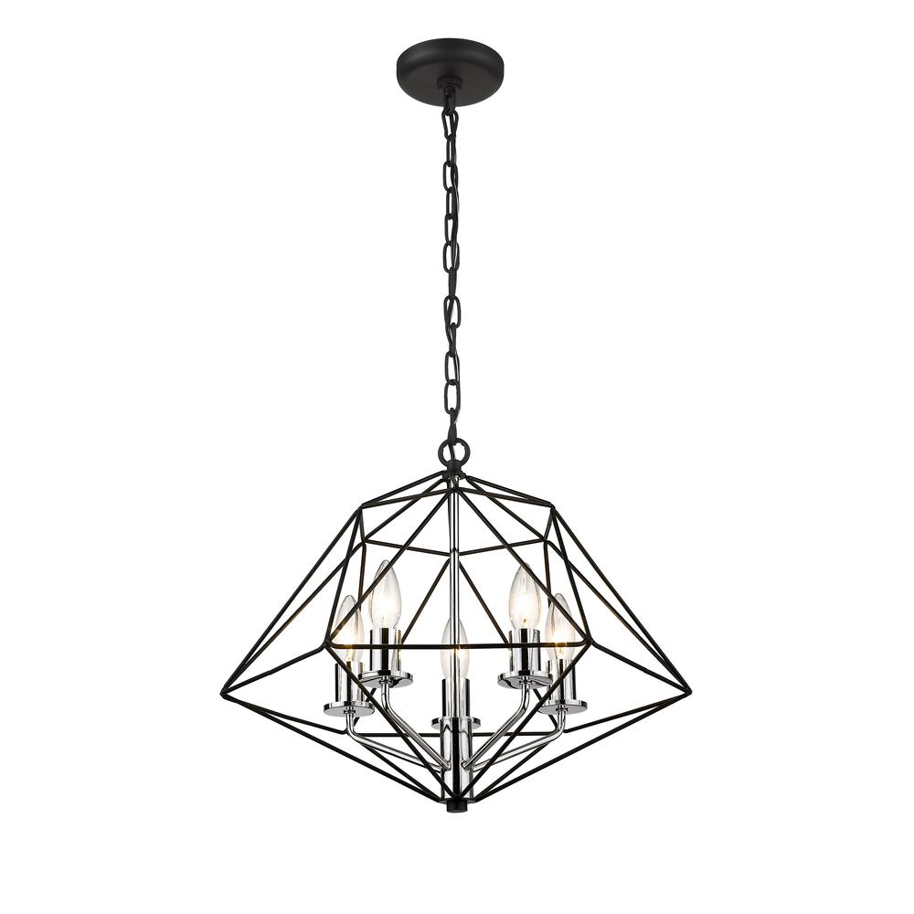 3 Light Chandelier. Picture 3