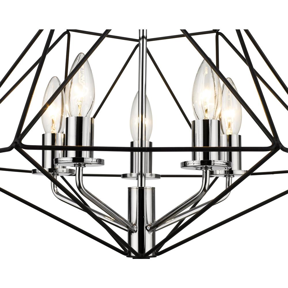 3 Light Chandelier. Picture 4