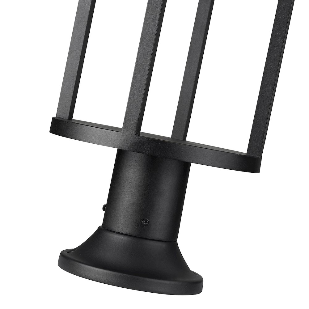 Z-Lite 1 Light Outdoor Pier Mounted Fixture. Picture 4