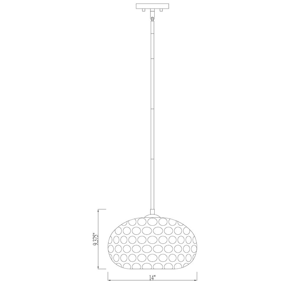 1 Light Pendant. Picture 6