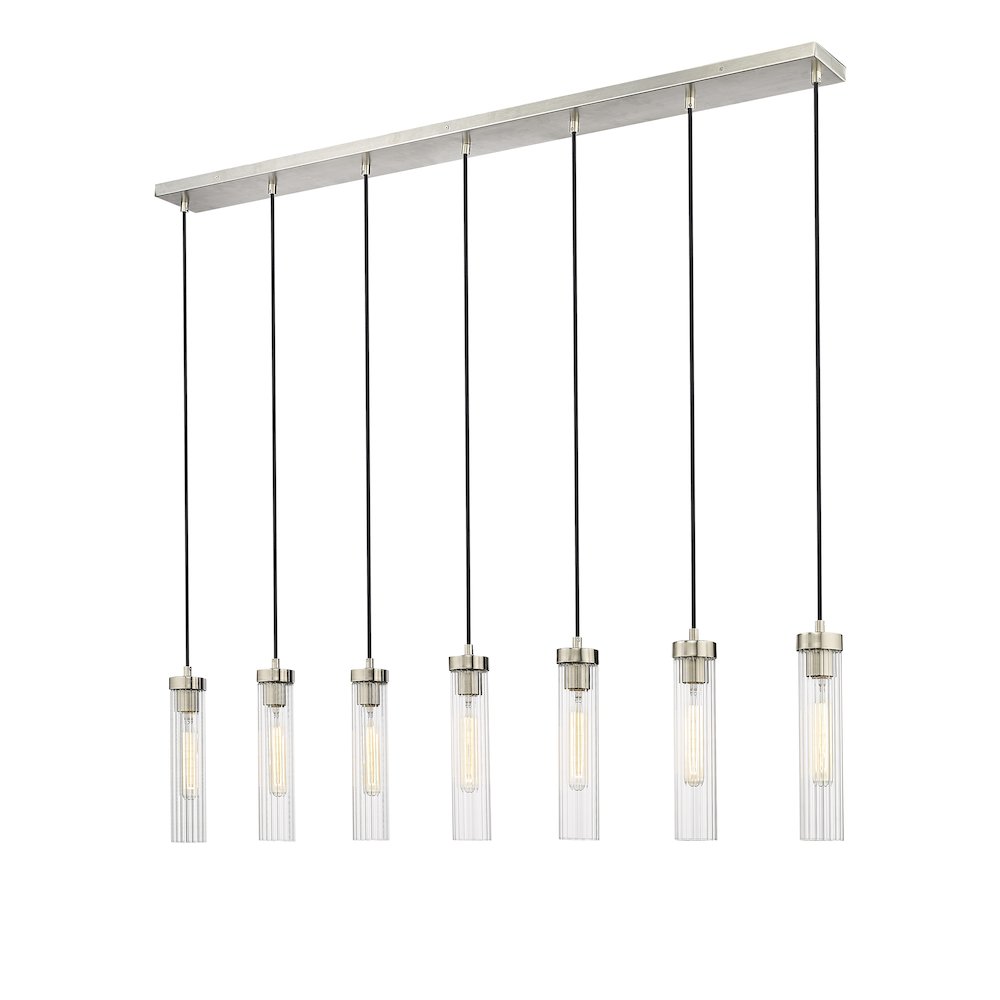 Z-Lite 7 Light Linear Chandelier. Picture 3