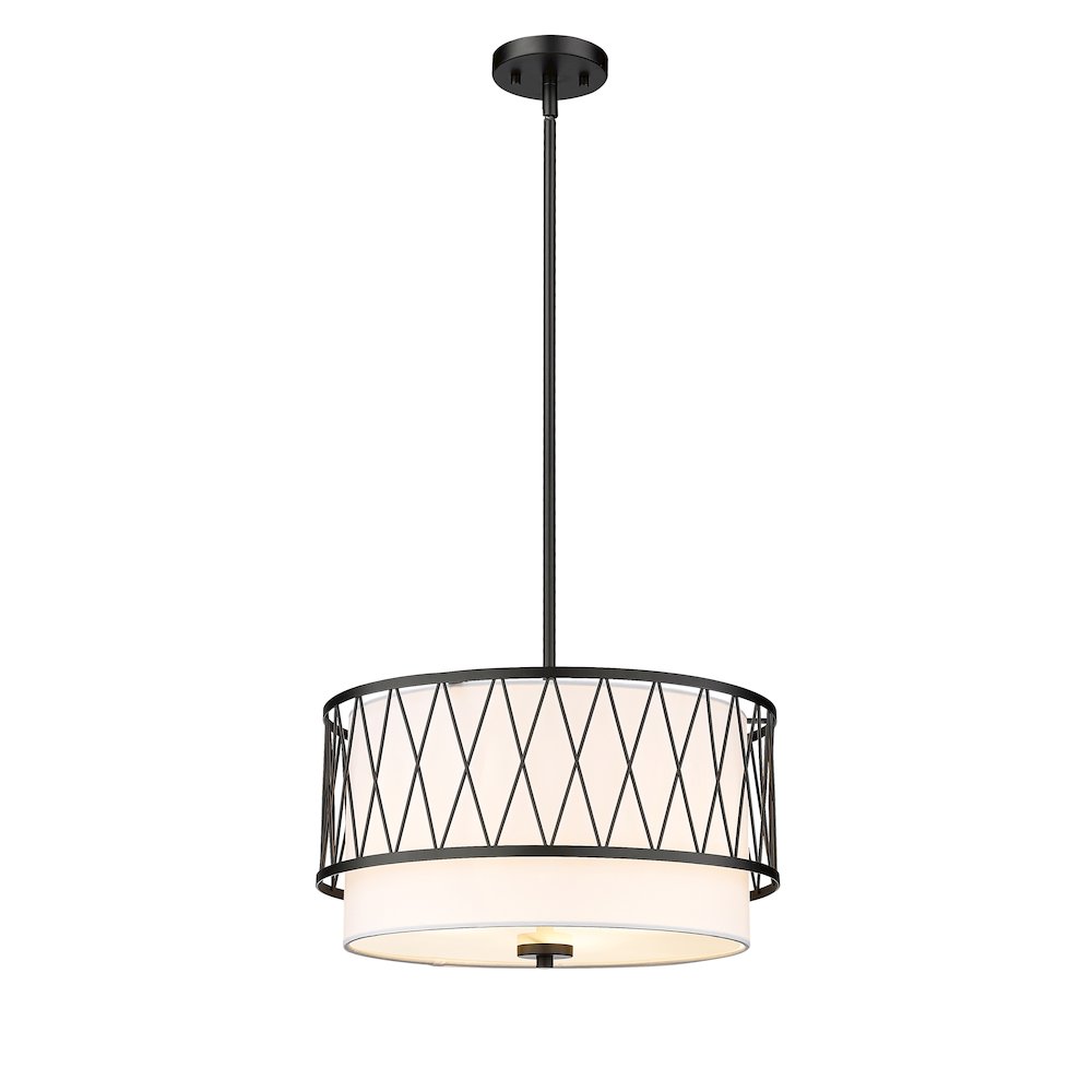 Z-Lite 3 Light Pendant. Picture 1