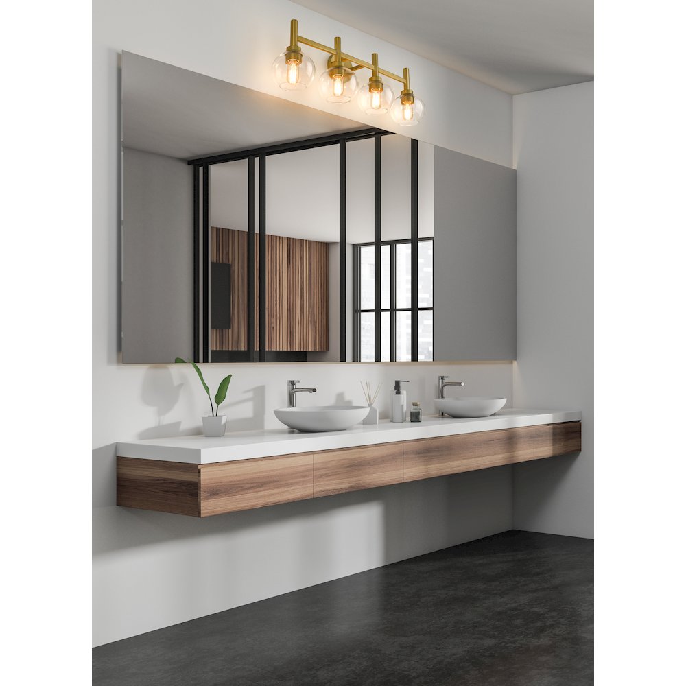 Z-Lite 4 Light Vanity. Picture 6