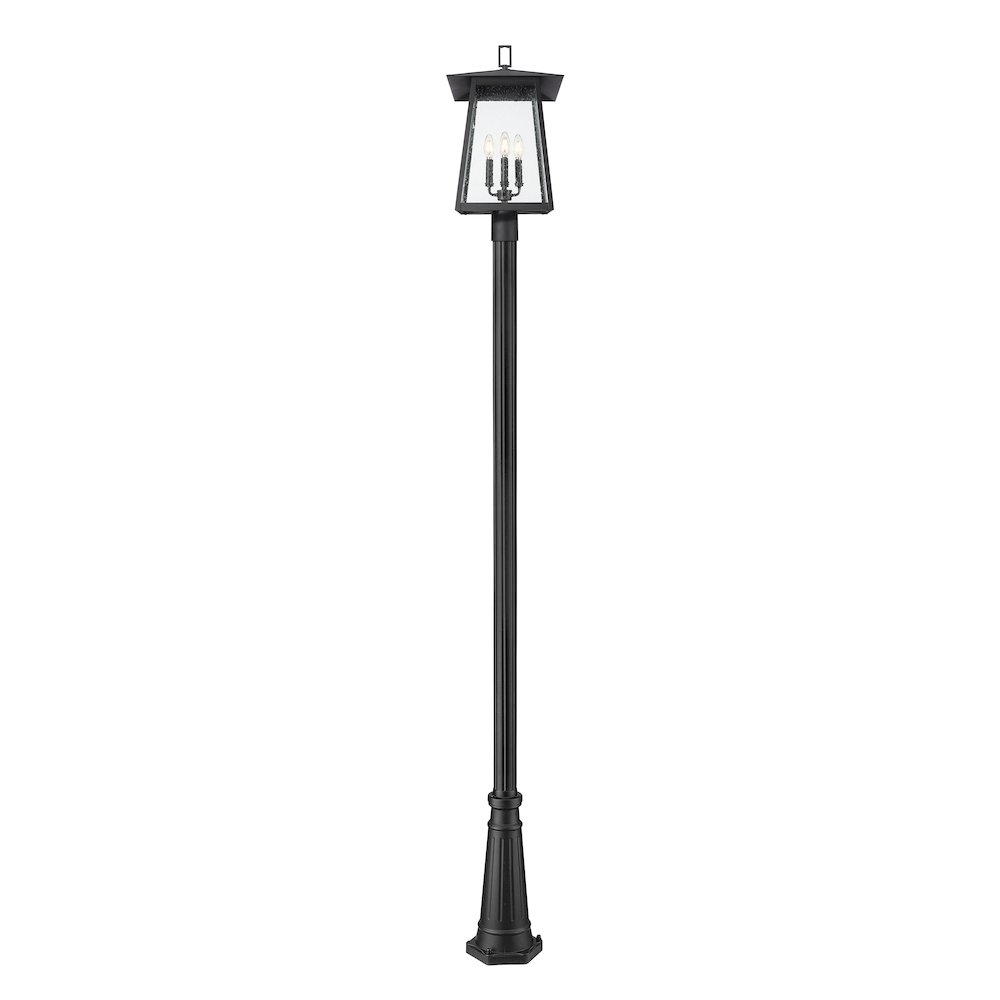Z-Lite 4 Light Outdoor Post Mounted Fixture. Picture 3