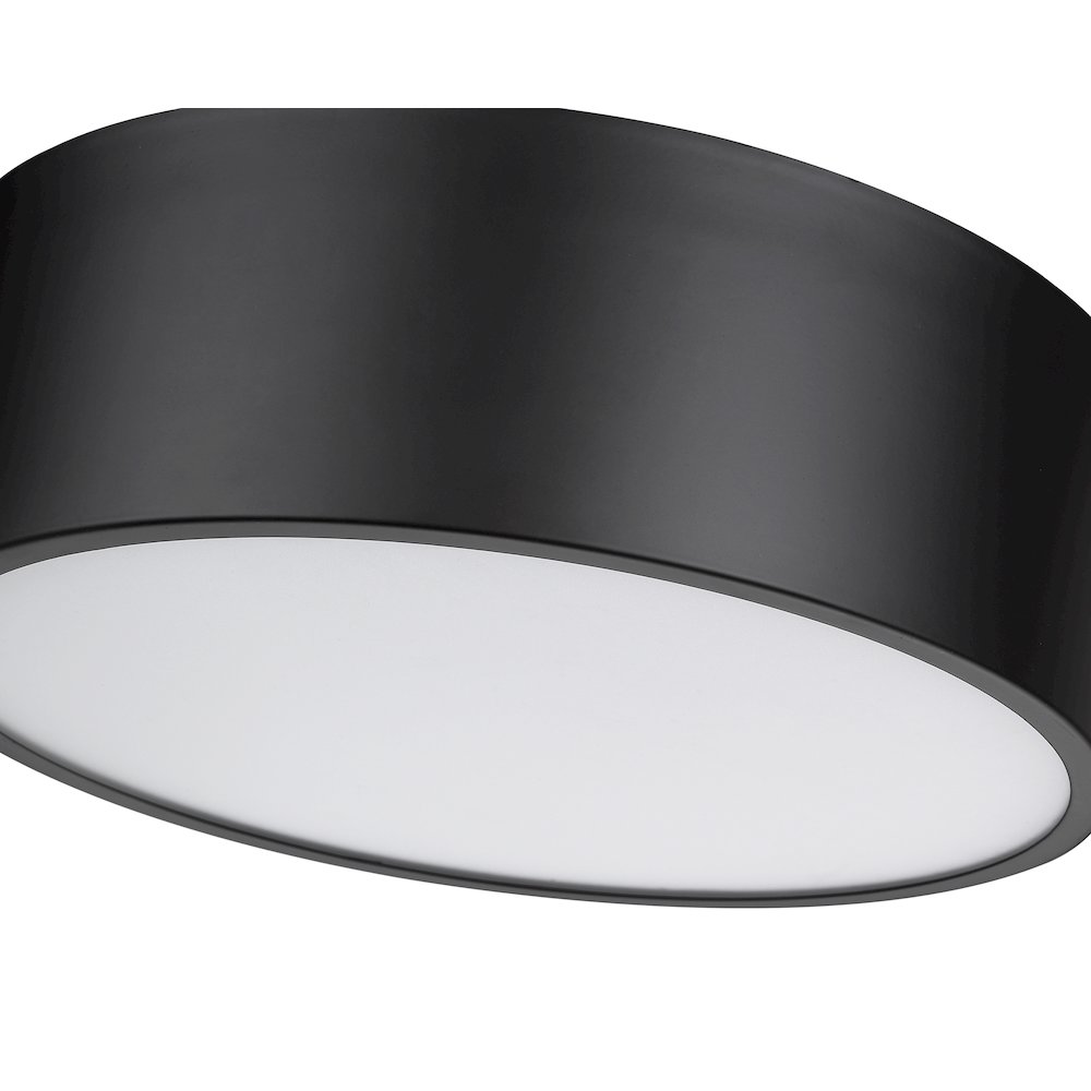 Z-Lite 3 Light Flush Mount. Picture 4