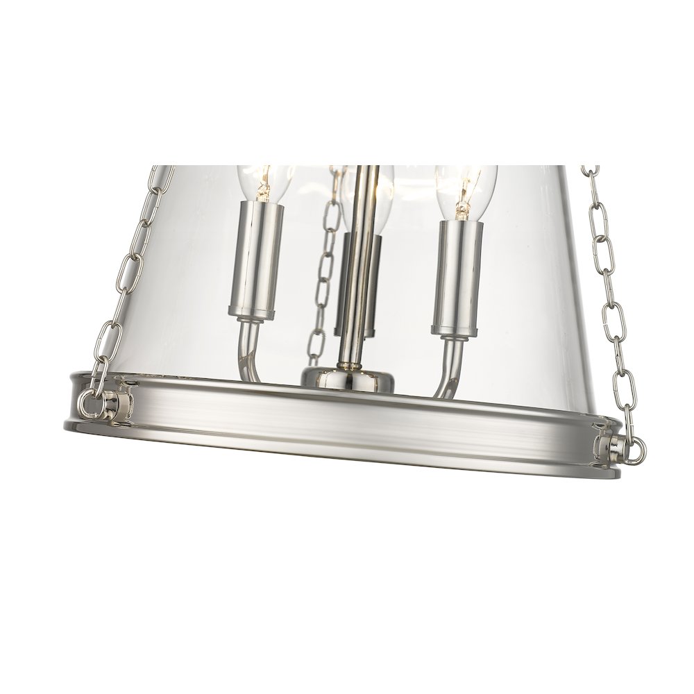 Z-Lite 3 Light Pendant. Picture 4