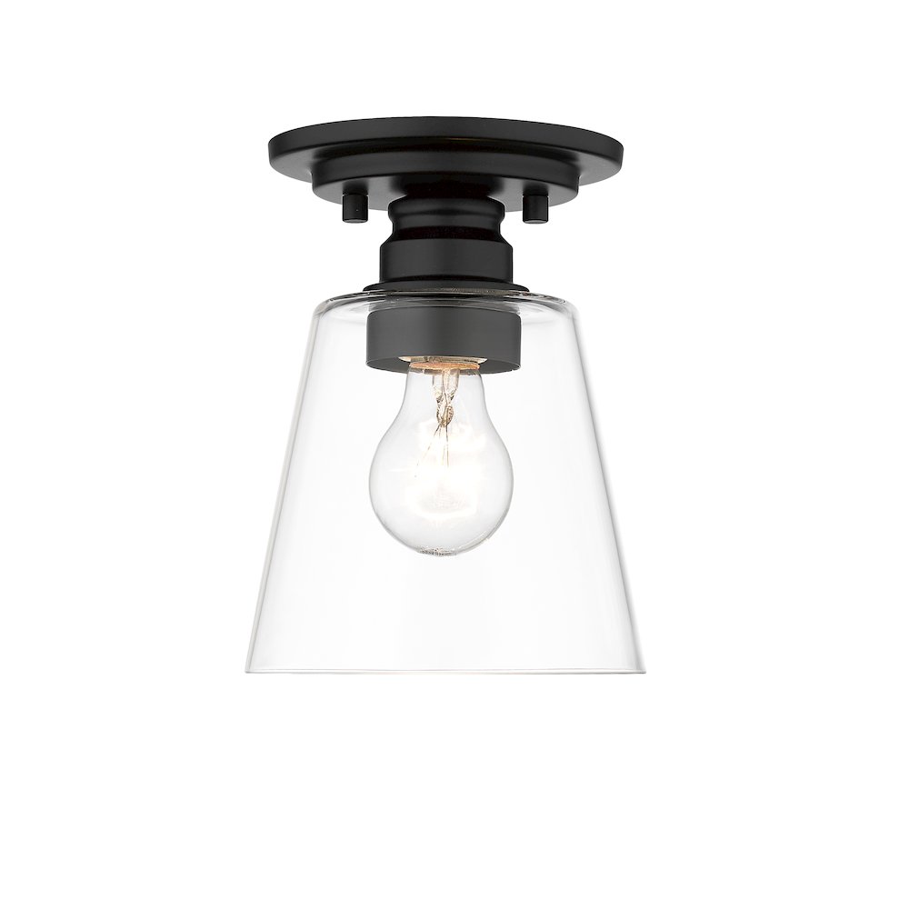 Z-Lite 1 Light Flush Mount. Picture 2