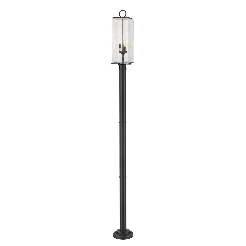 Z-Lite 3 Light Outdoor Post Mounted Fixture. Picture 1
