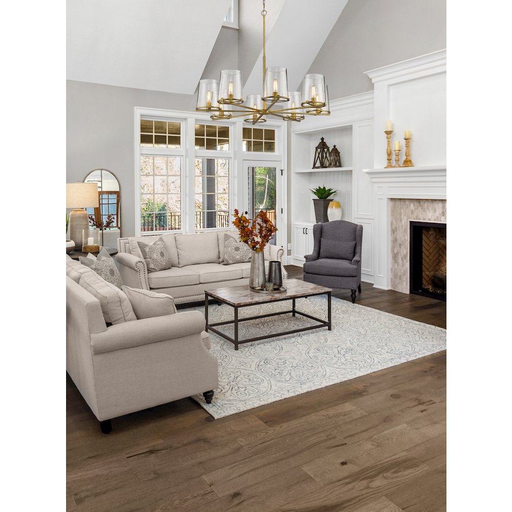 Z-Lite 8 Light Chandelier. Picture 6