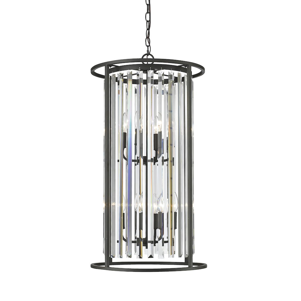 Z-Lite 8 Light Chandelier. Picture 1