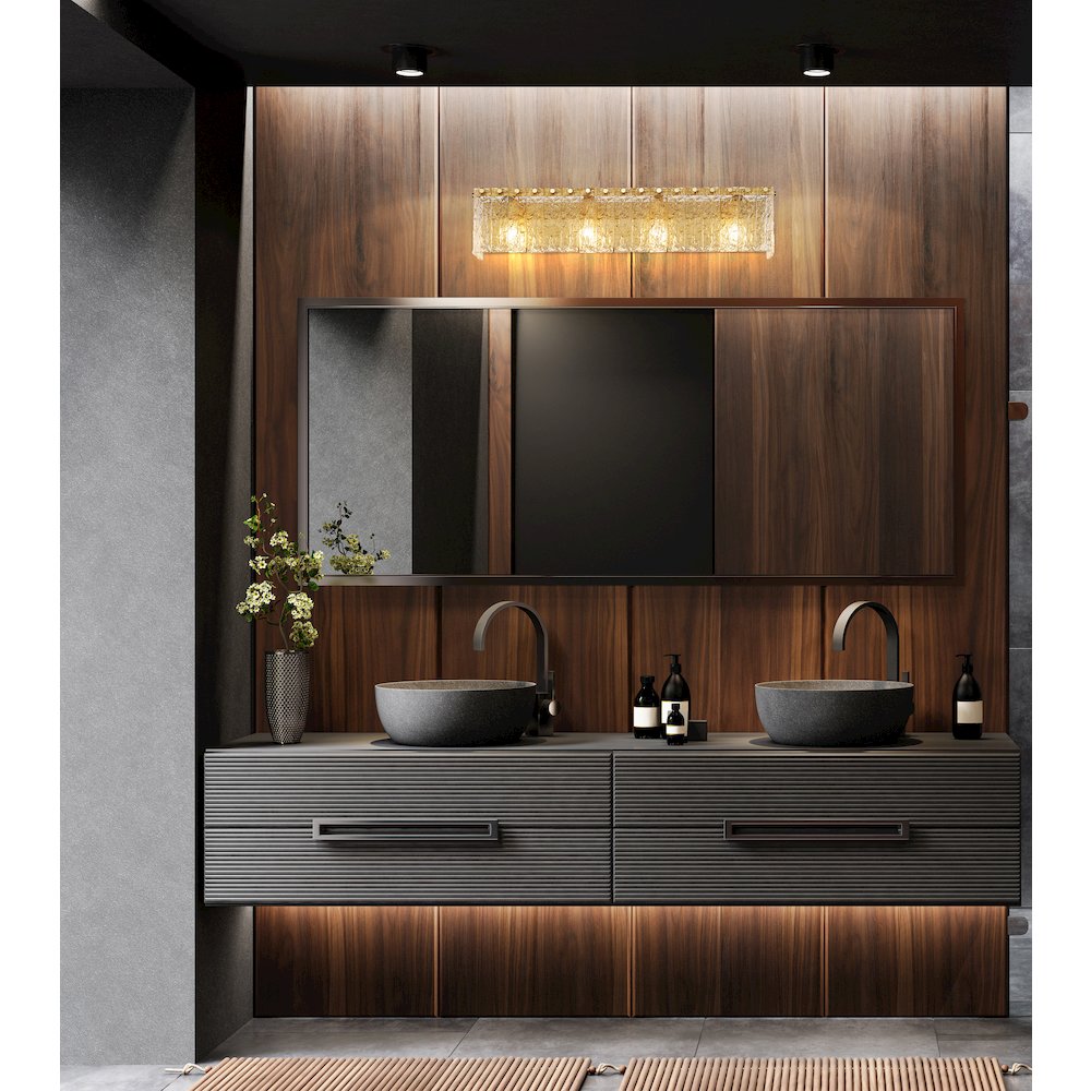 Z-Lite 4 Light Vanity. Picture 6