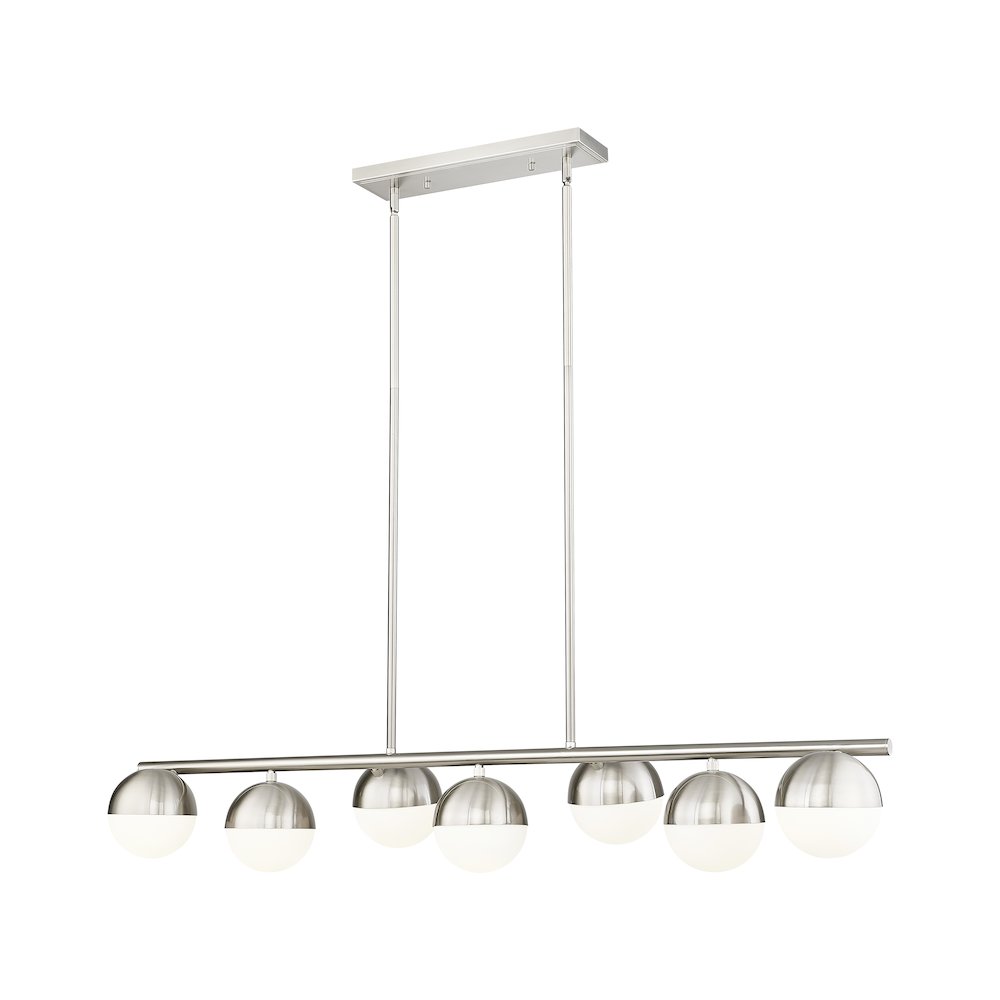 Z-Lite 7 Light Linear Chandelier. Picture 1