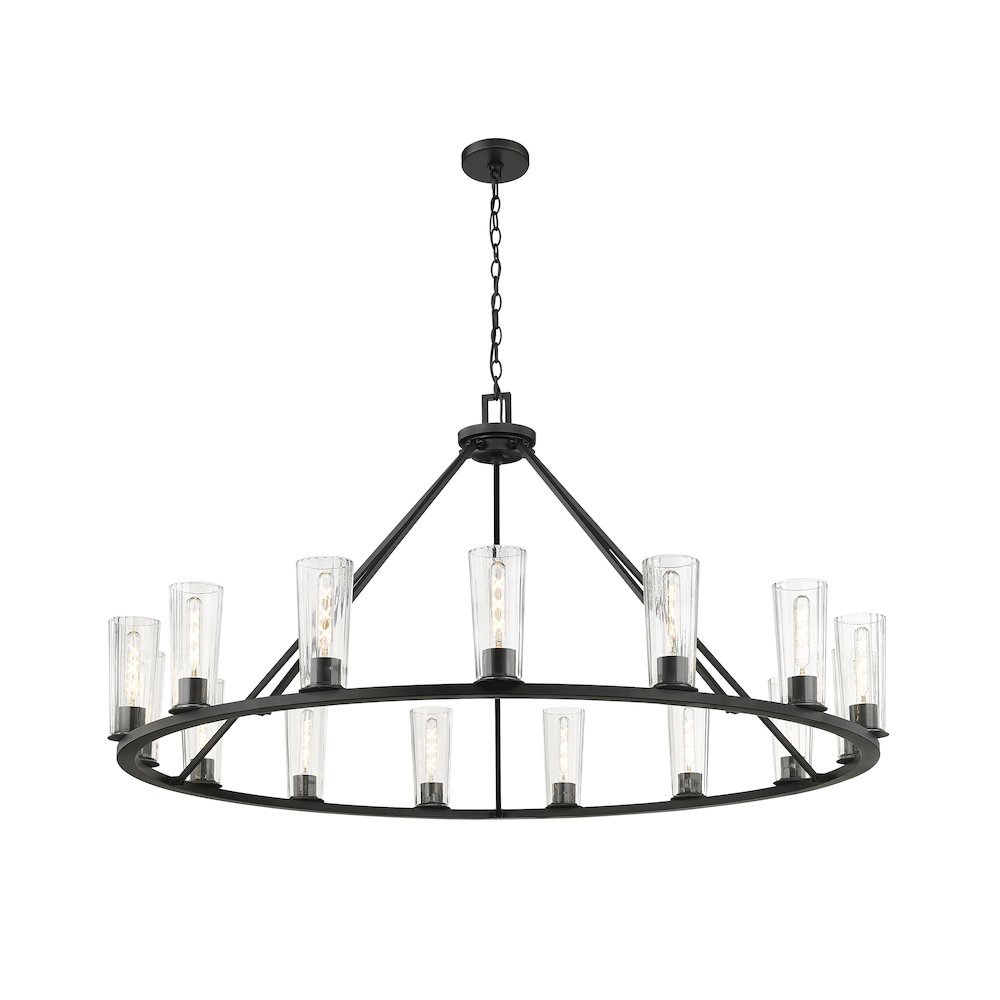 8 Light Flush Mount. Picture 2