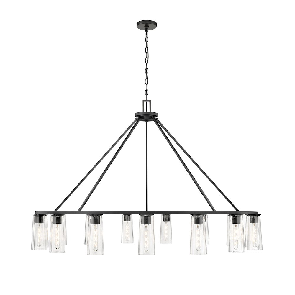 8 Light Flush Mount. Picture 3