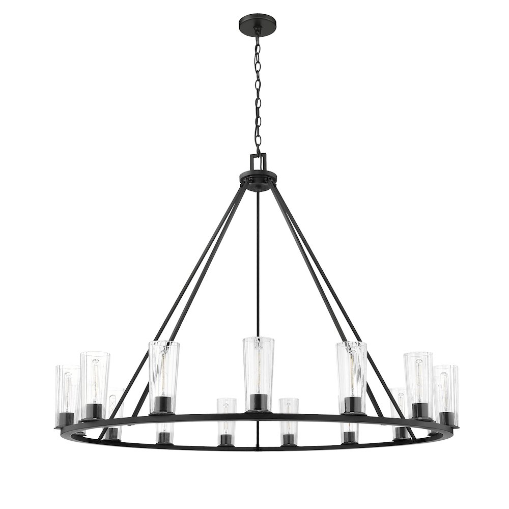 8 Light Flush Mount. Picture 7