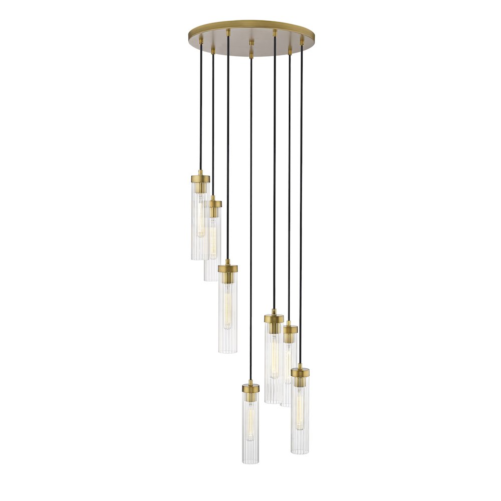 Z-Lite 7 Light Chandelier. Picture 3
