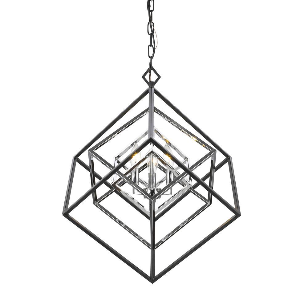 3 Light Chandelier. Picture 1