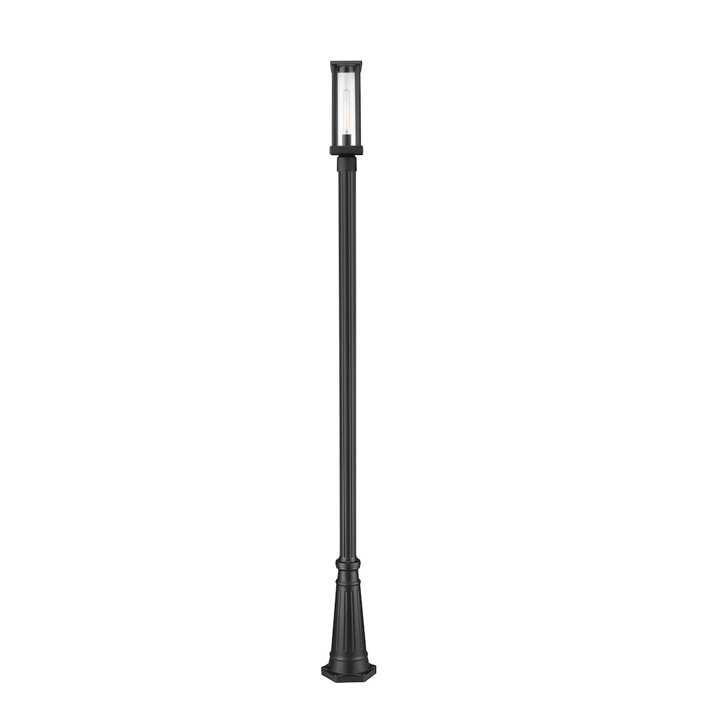 Z-Lite 1 Light Outdoor Post Mounted Fixture. Picture 2