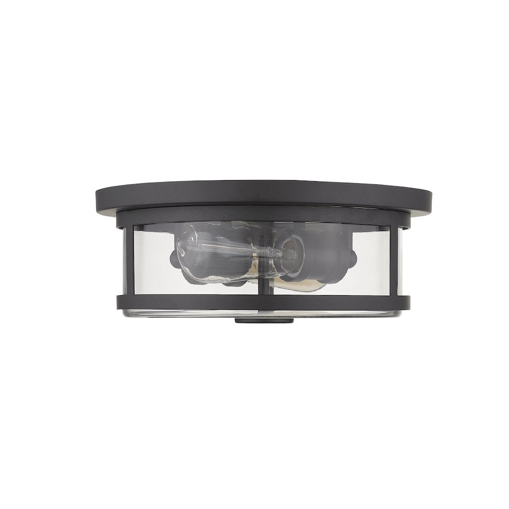 Z-Lite 2 Light Flush Mount. Picture 4