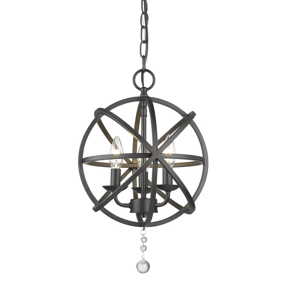 3 Light Chandelier. Picture 1