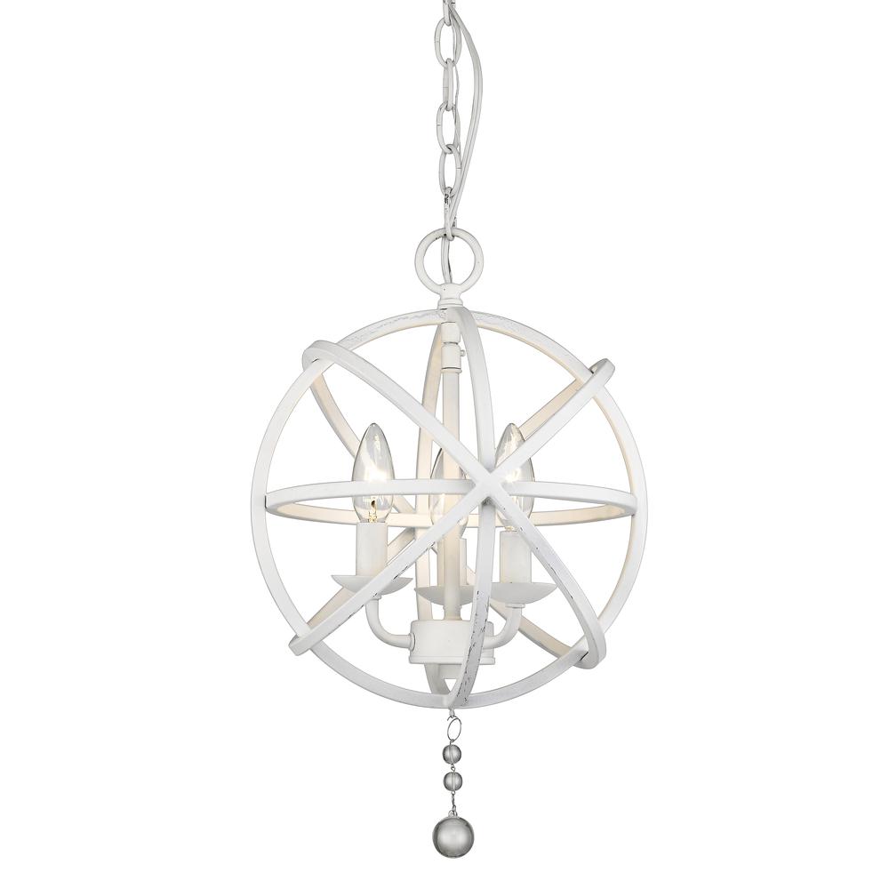 3 Light Chandelier. Picture 1