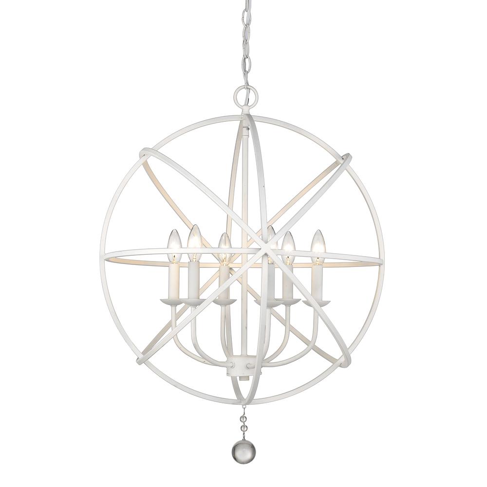 6 Light Chandelier. Picture 1