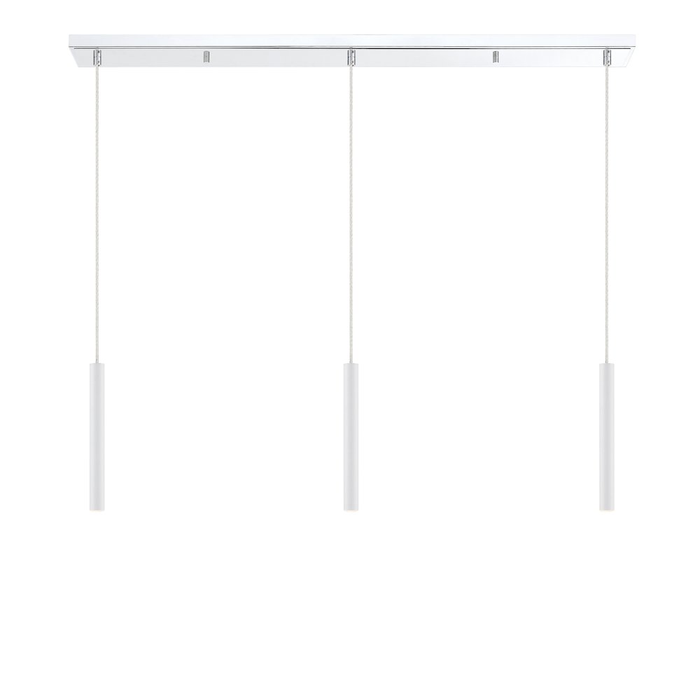 Z-Lite 3 Light Linear Chandelier. Picture 4