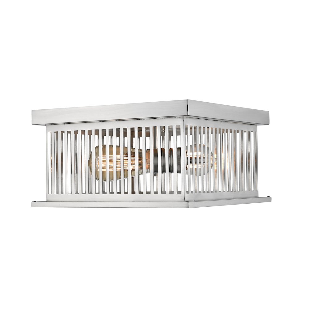 Z-Lite 2 Light Flush Mount. Picture 3