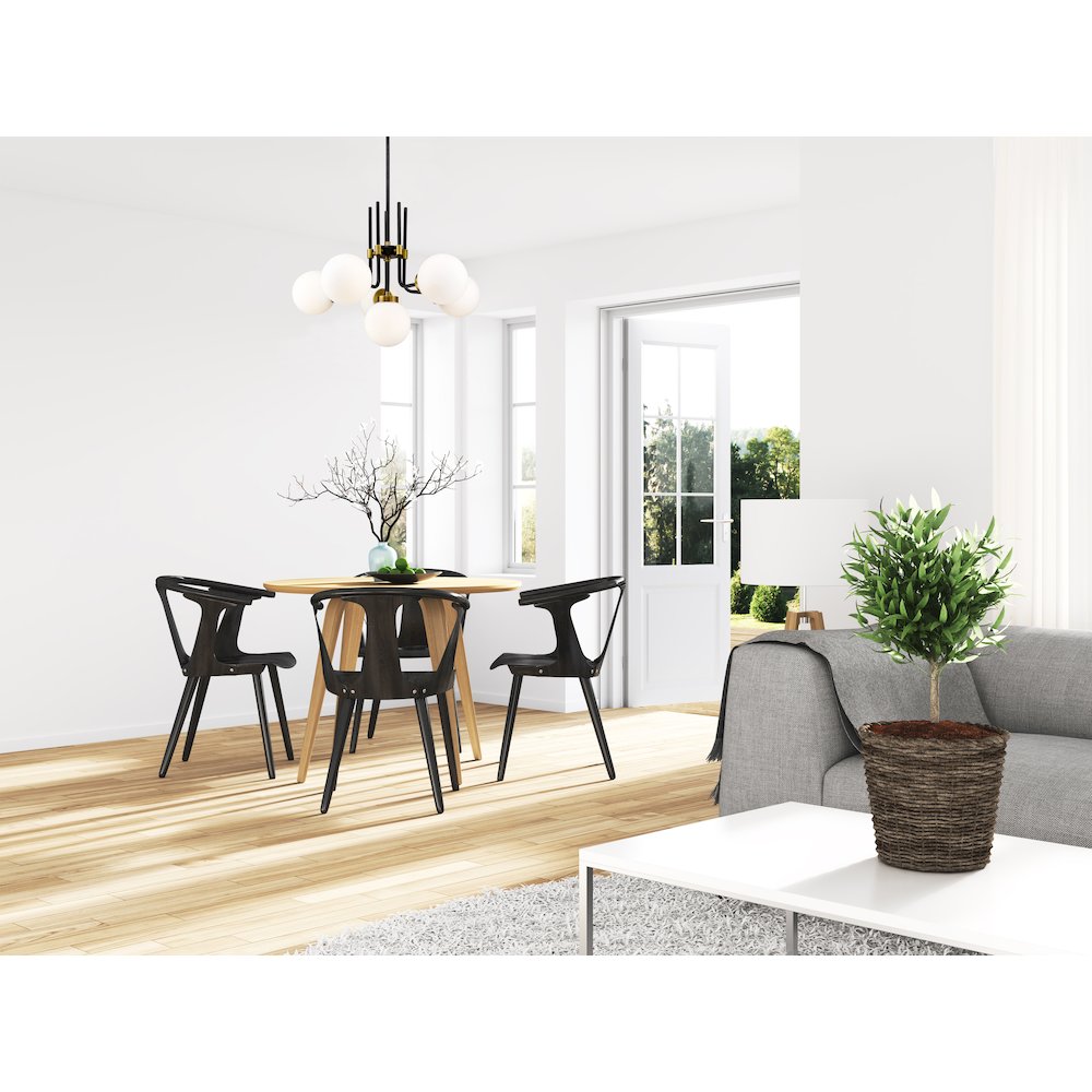 Z-Lite 6 Light Chandelier. Picture 7