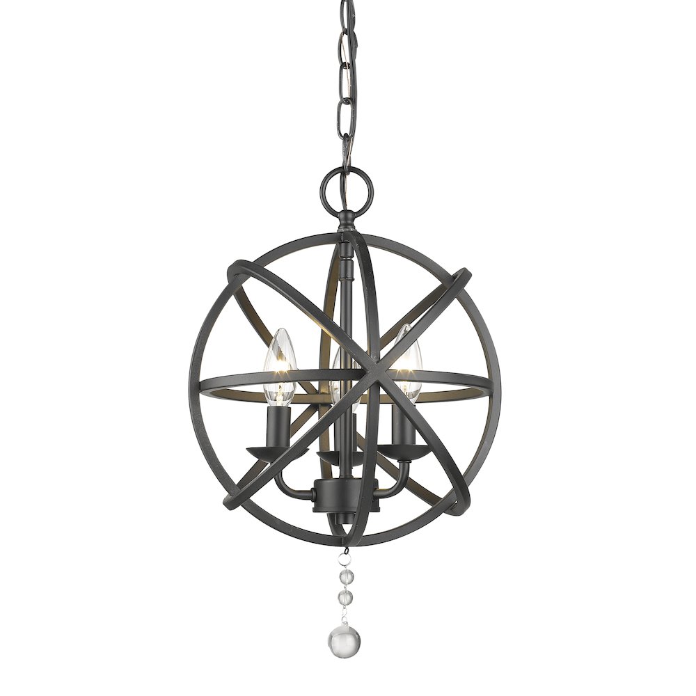 Z-Lite 3 Light Chandelier. Picture 1