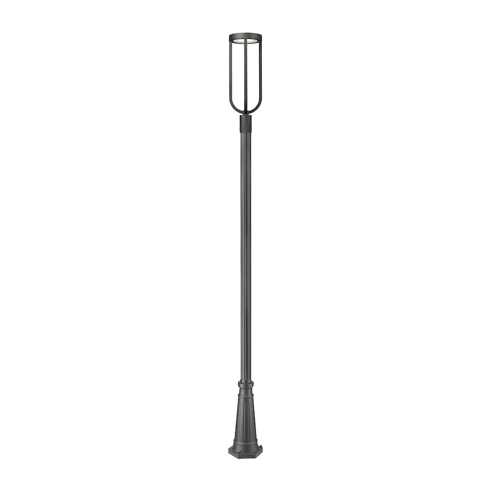 Z-Lite 1 Light Outdoor Post Mounted Fixture. Picture 2
