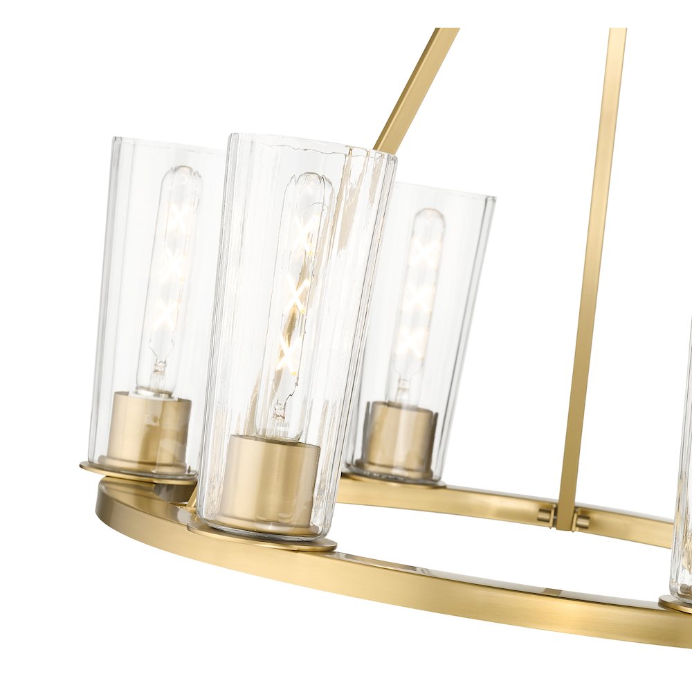 Z-Lite 6 Light Chandelier. Picture 4