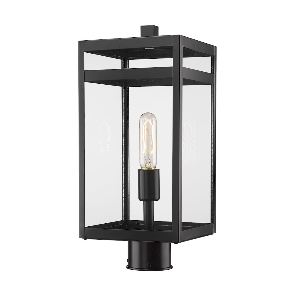 Z-Lite 1 Light Outdoor Post Mount Fixture. Picture 1