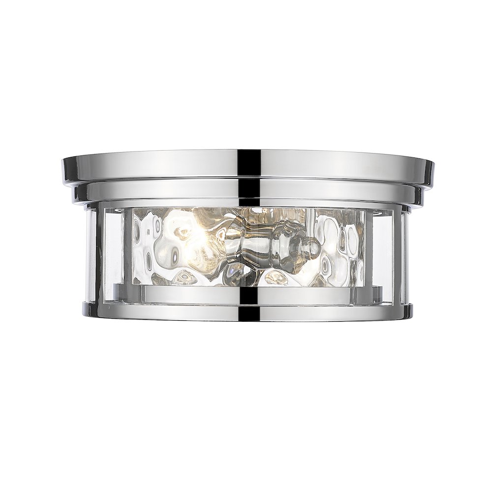 Z-Lite 2 Light Flush Mount. Picture 2