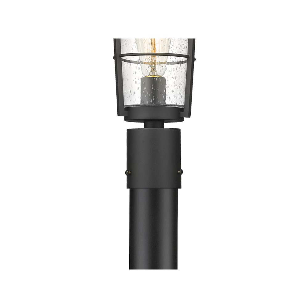 Z-Lite 1 Light Outdoor Post Mounted Fixture. Picture 4