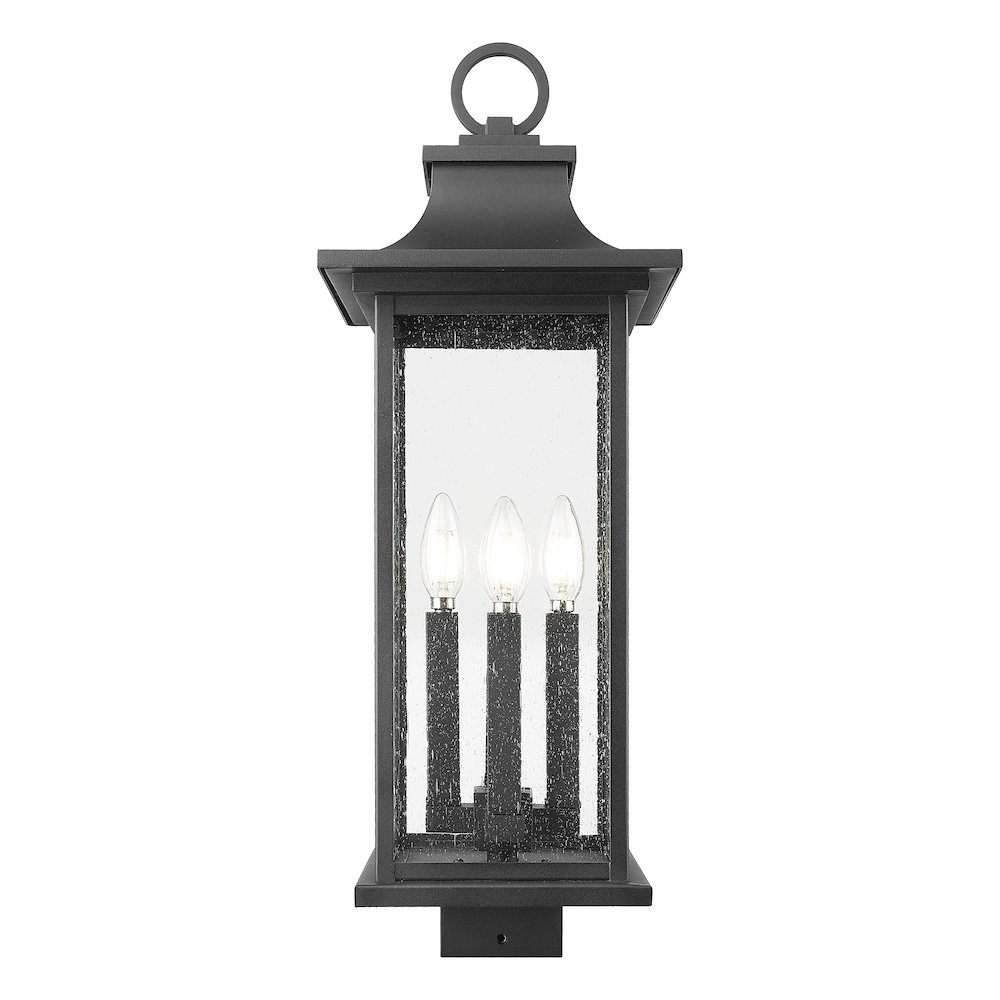 Z-Lite 4 Light Outdoor Post Mount Fixture. Picture 3