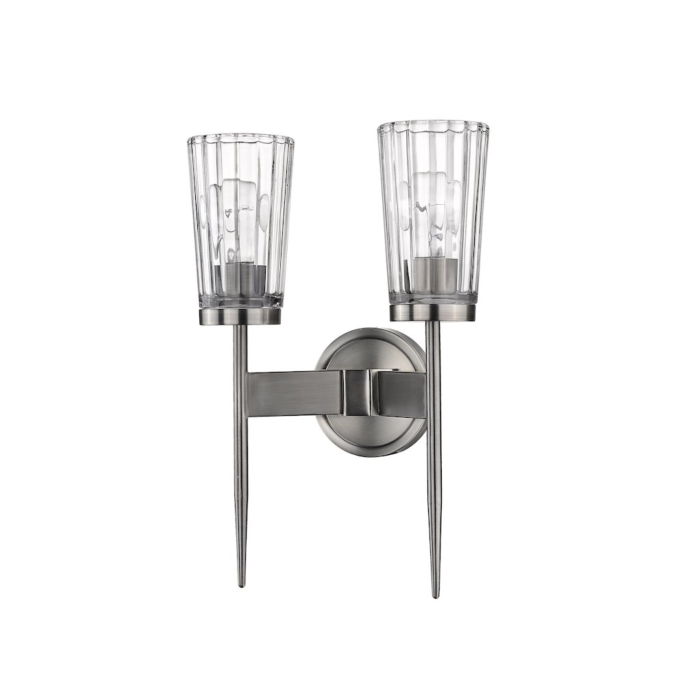 Z-Lite 2 Light Wall Sconce. Picture 5