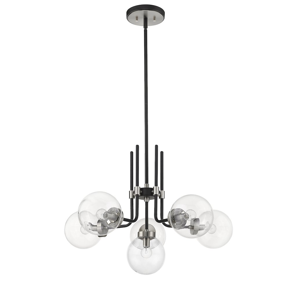 Z-Lite 6 Light Chandelier. Picture 5